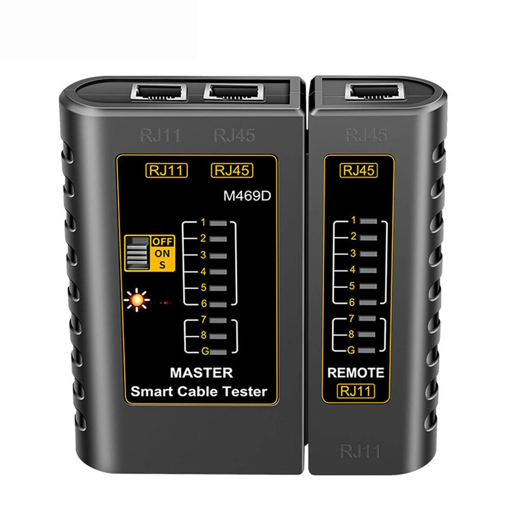 M469D Cable Tester for Network LAN and Telephone Line Diagnosis