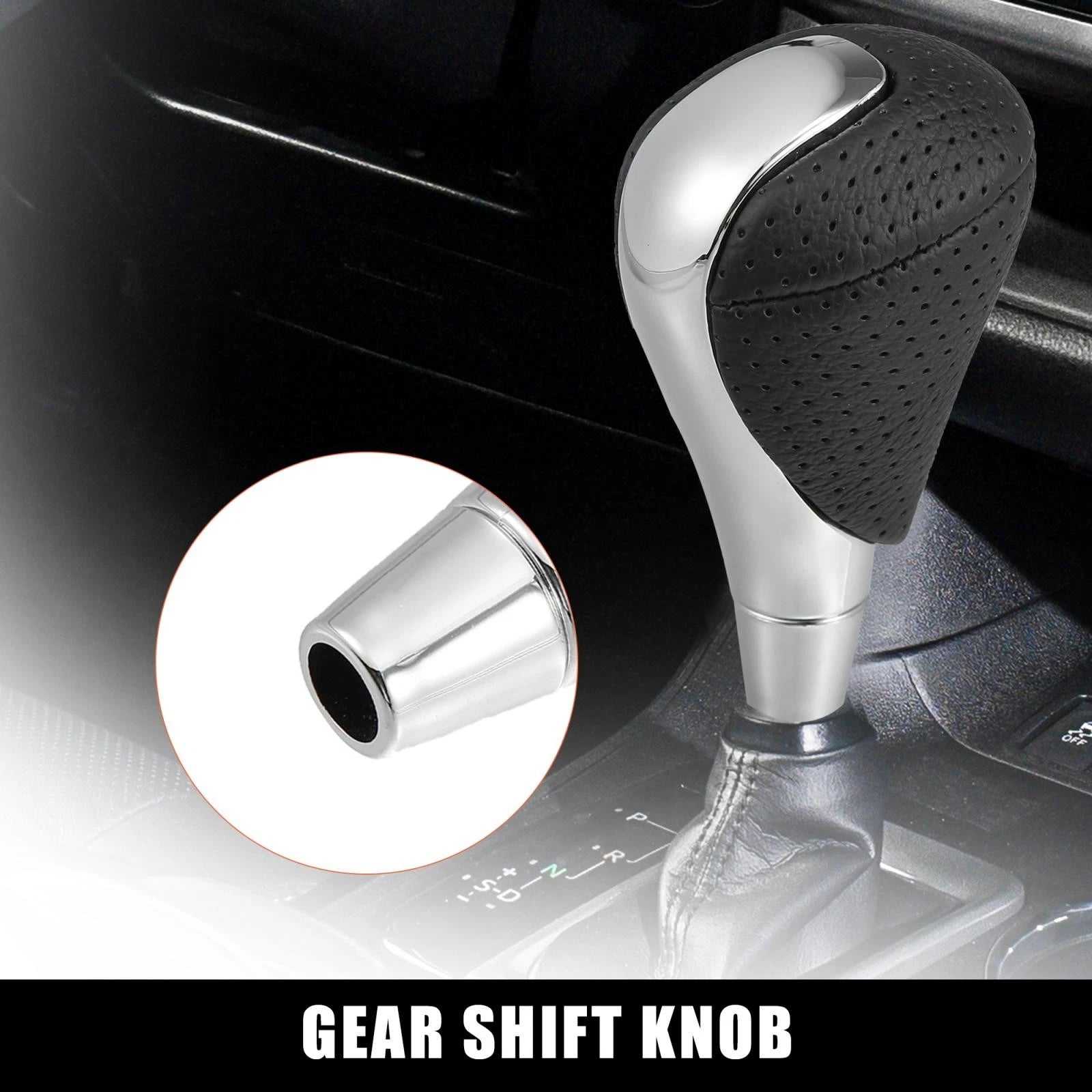 Gear Shift Knob Automatic Silver Tone Replacement for Lexus IS F (2008–2014)