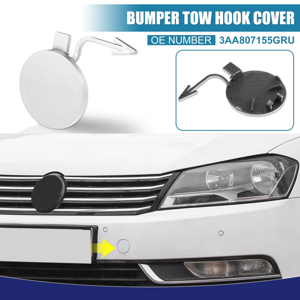 Tow Hook Eye Lid Cover Replacement for Volkswagen Passat B7 (2010–2015)