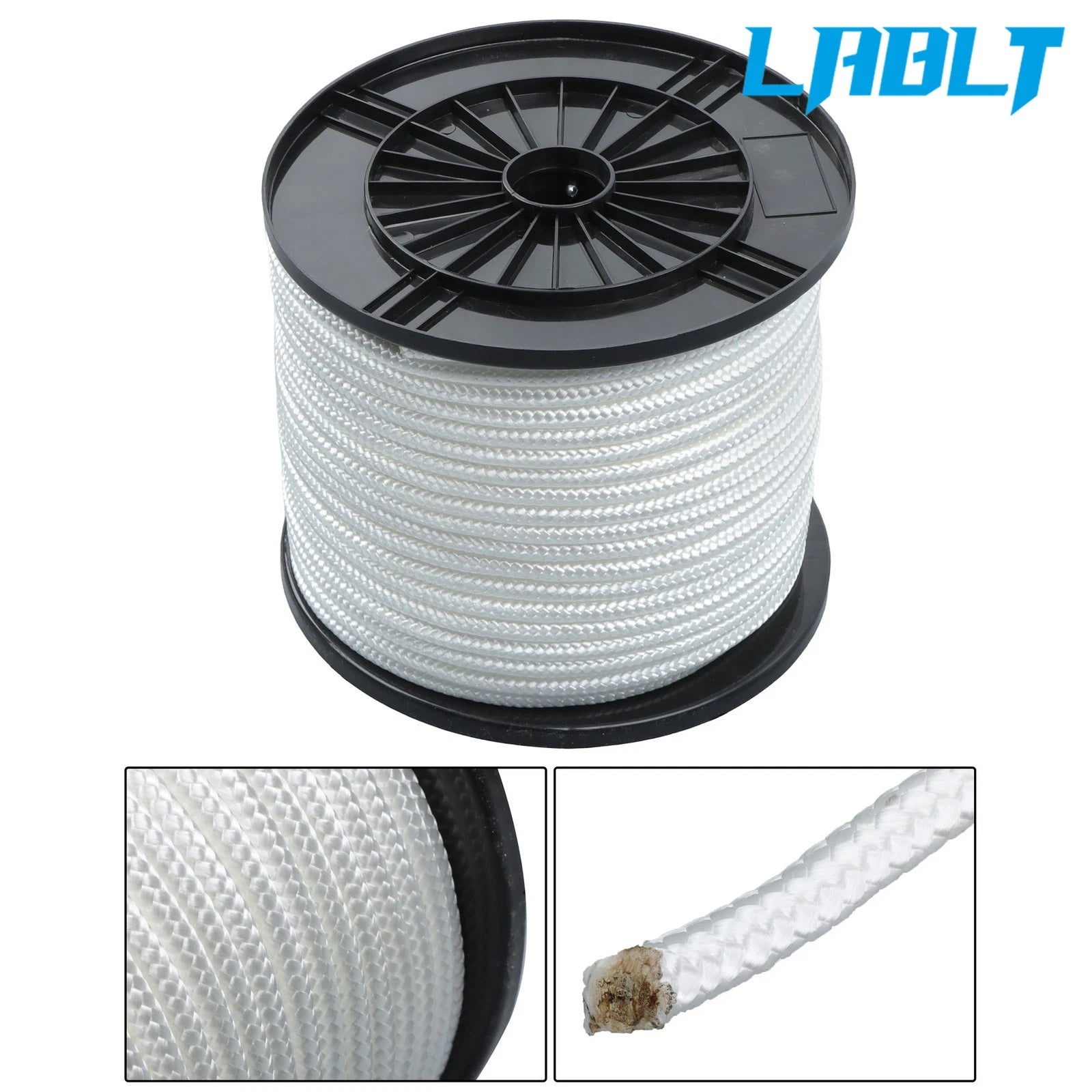 3/8" Nylon Rope for Camping Hiking Swing (250')