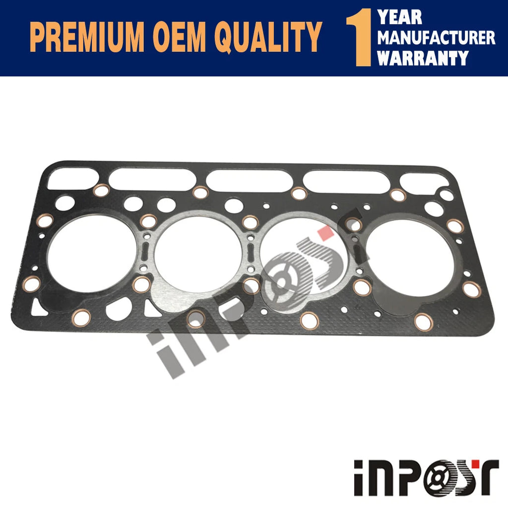 V1512 Cylinder Head Gasket Kit for Kubota Engine (Graphite)