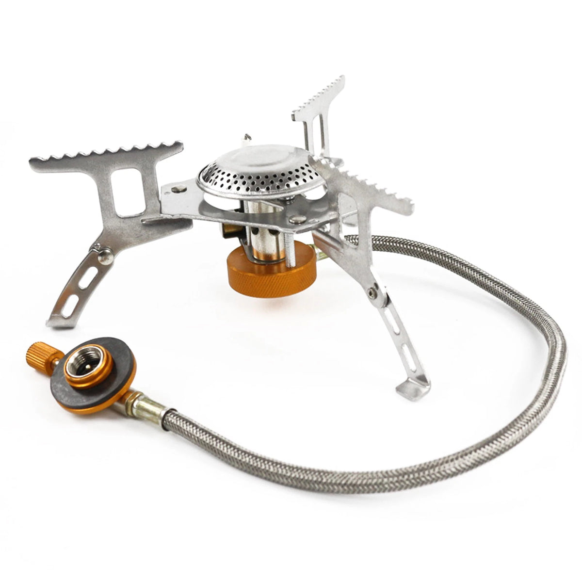 Folding Gas Stove for Outdoor Camping and Backpacking
