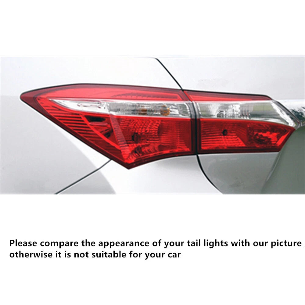 Set of 4 Tail Light Seal Gaskets for Toyota Corolla (2014–2018)