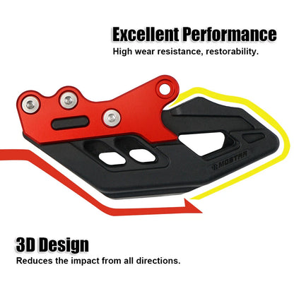 Rear Chain Guard Guide Slider for Honda CRF250R CRF450R (2007–2022)