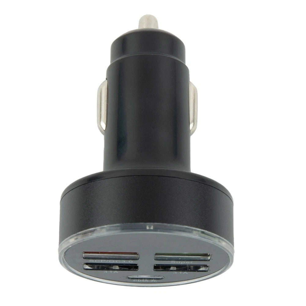 150W Car Charger with 5 Ports and Type C Socket for Universal Use
