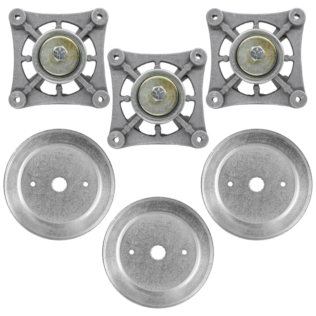 Deck Spindle and Pulley Heavy Duty for Jonsered LT2223 YT48 (2003–2003)
