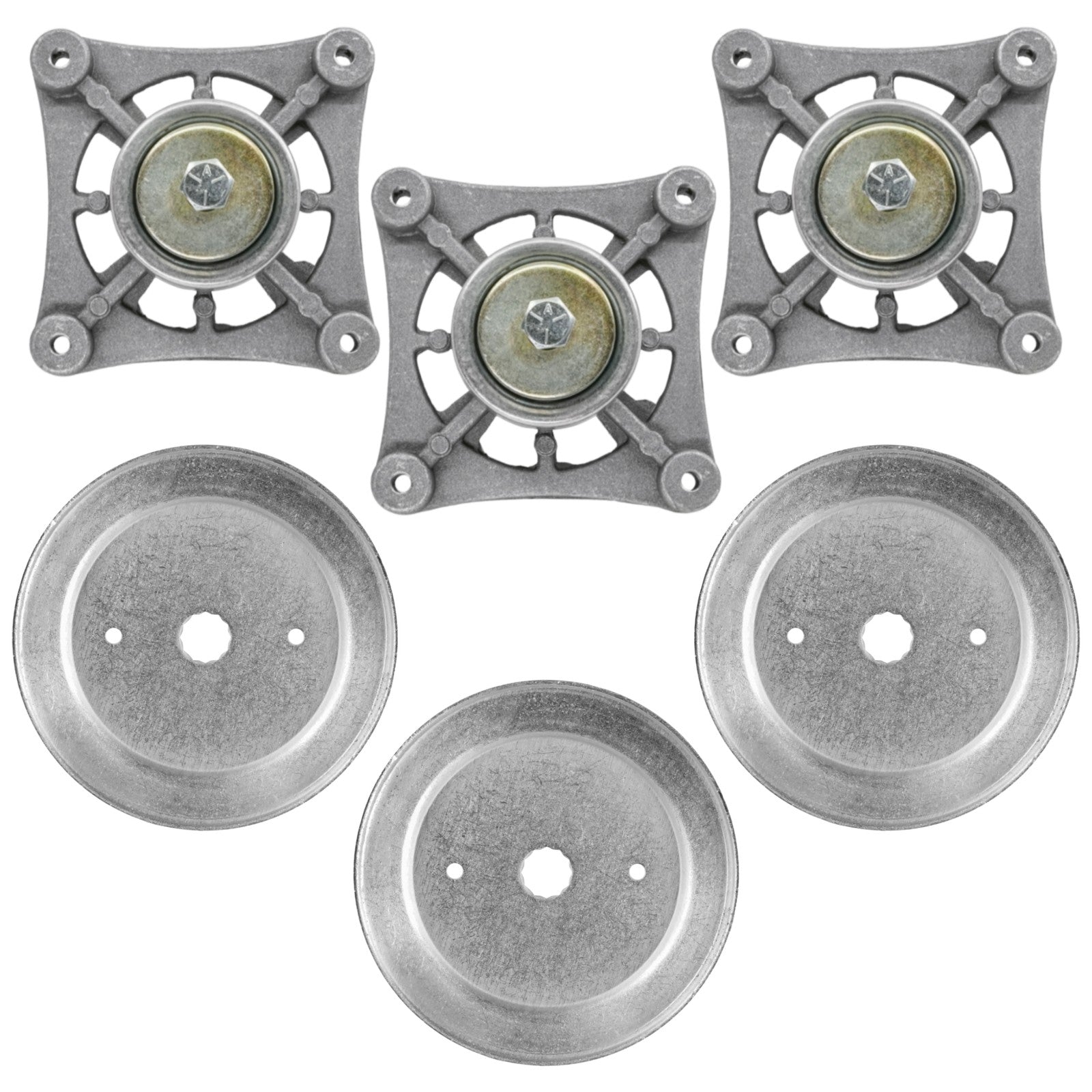 Deck Spindle and Pulley Heavy Duty for Jonsered LT2223 YT48 (2003–2003)