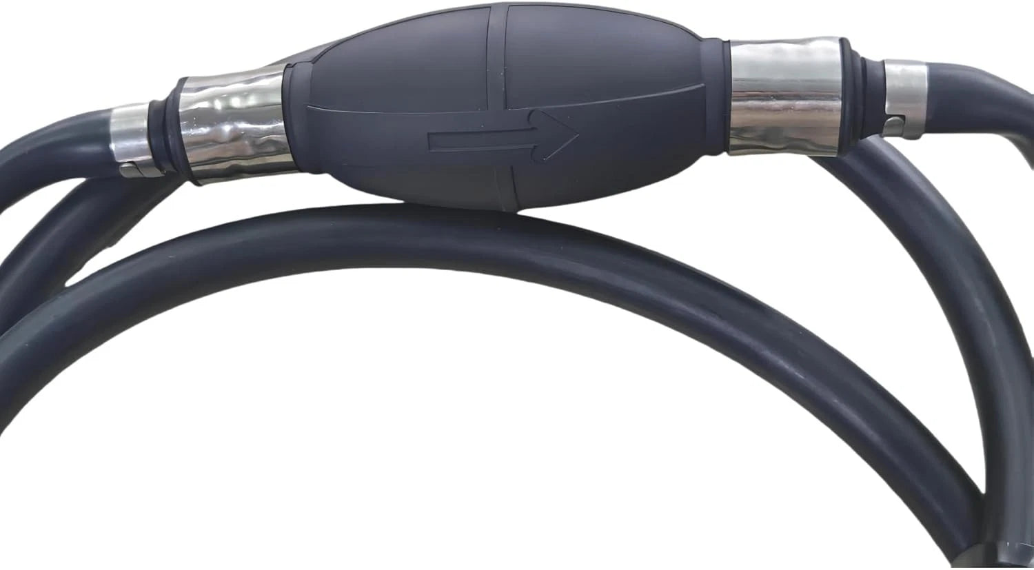 Fuel Hose Line Assembly with Primer Bulb for Marine Outboard Motors (5/16")