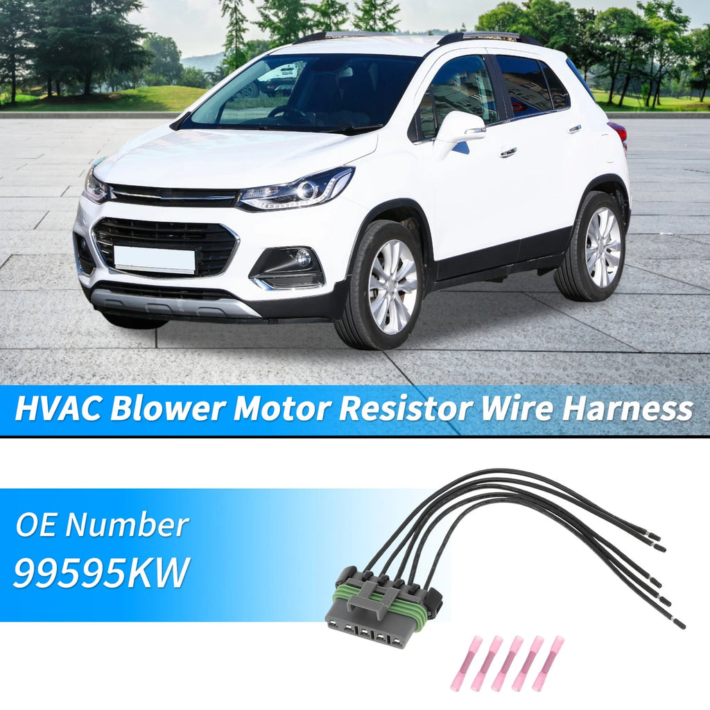 HVAC Blower Motor Resistor Wire Harness for Chevrolet Trax (2015–2019)