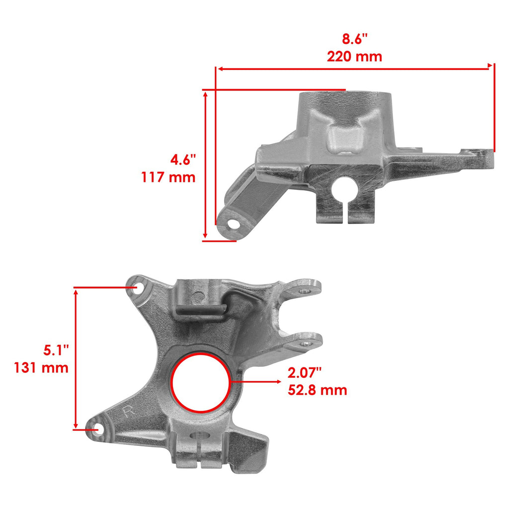 Front Right Knuckle Replacement for Can Am Defender HD10 XT X (2017–2026)