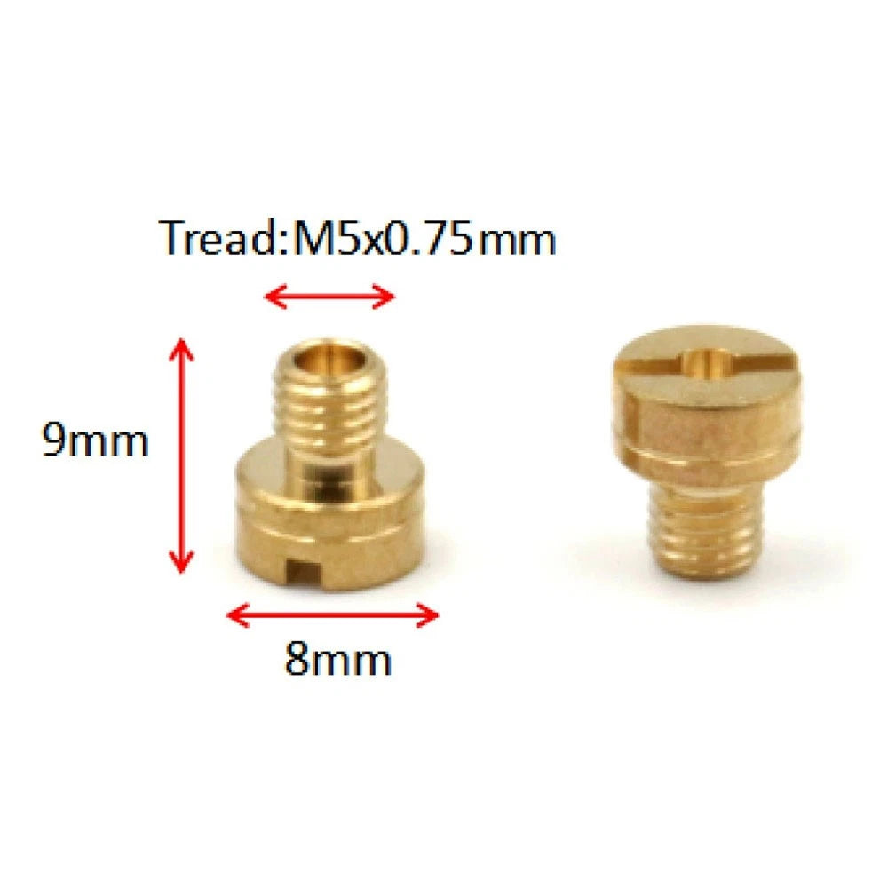 5pcs Carburetor Main Jets for Mikuni (#88 #90 #95 #98 #100)
