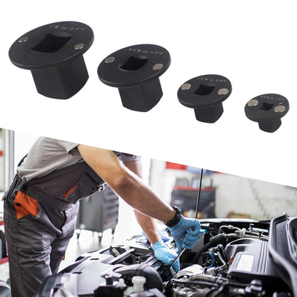 Set of 4 Low Profile Socket Adapters for Tool Boxes