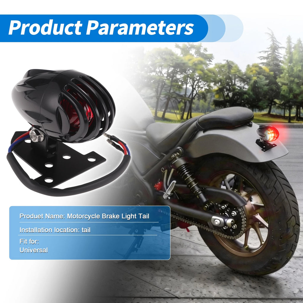 LED Tail Light for Motorcycle (12V)