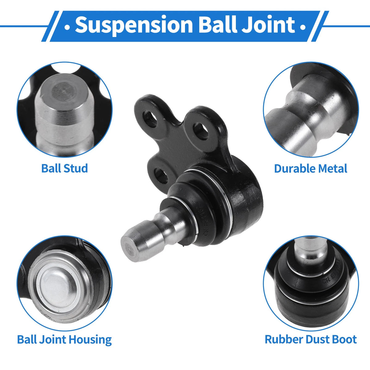 2 Pcs Front Lower Ball Joints for Buick Encore (2013–2022) No.K500317/959 07943