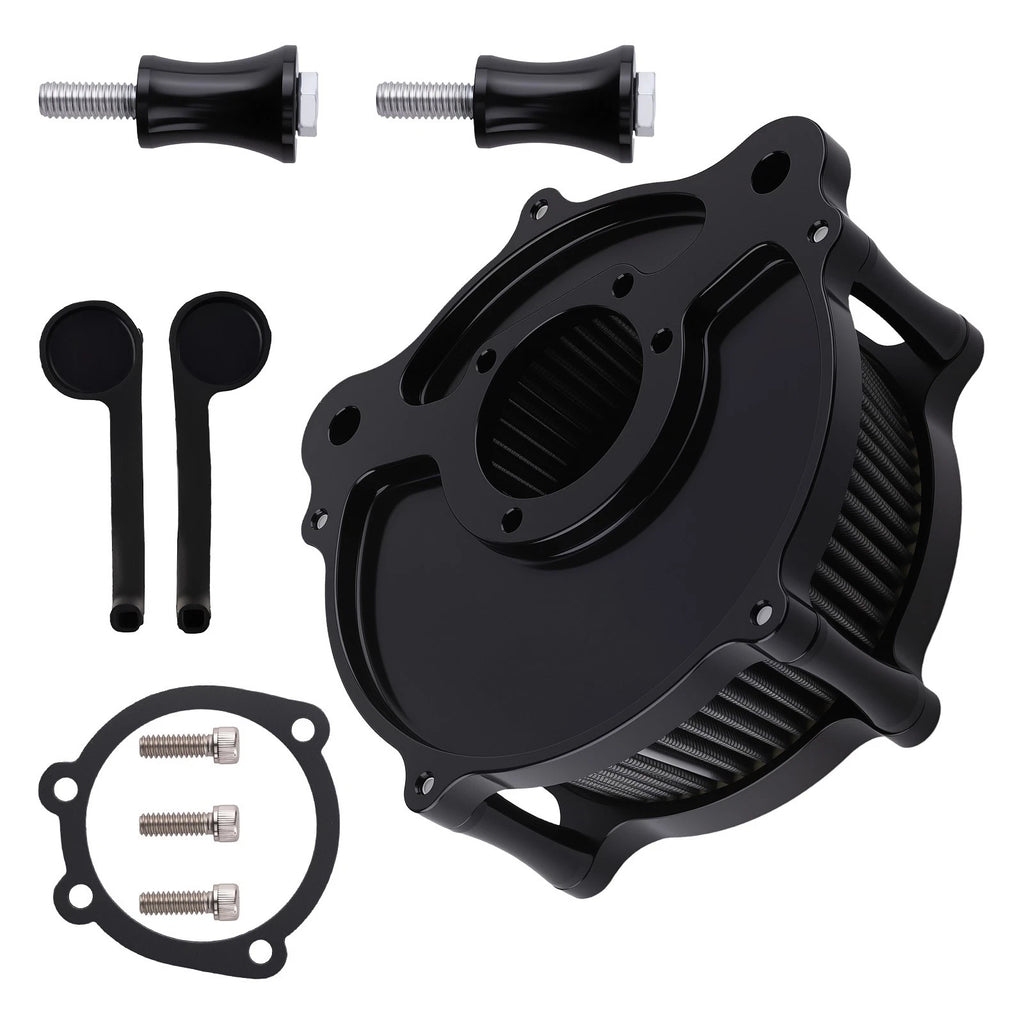 Air Cleaner Kit for Harley Davidson Touring (2000–2007) Black Filter