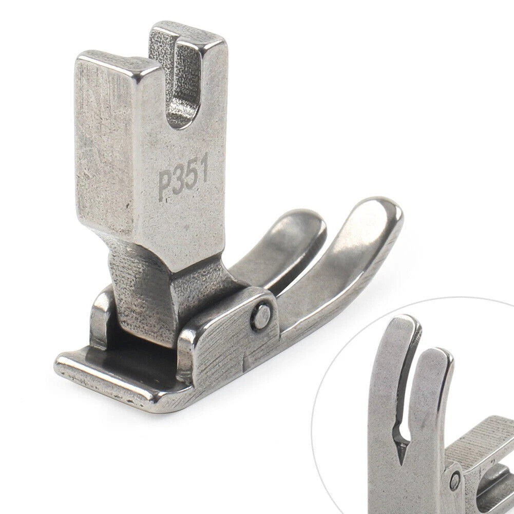 P351 Durable Steel Folding Presser Foot For Industrial Sewing Machine For Juki