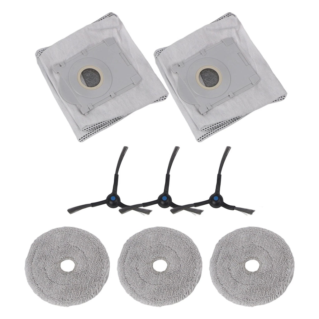 Mop Cloth Dust Bag and Side Brush Set for ECOVACS DEEBOOT MINI (N/A)