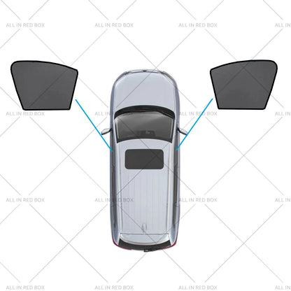 Magnetic Mesh Sun Shades for Mercedes-Benz GLC (2015–2022)