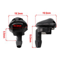Weather Resistant Windshield Washer Nozzles for Holden Commodore (VR-VT)