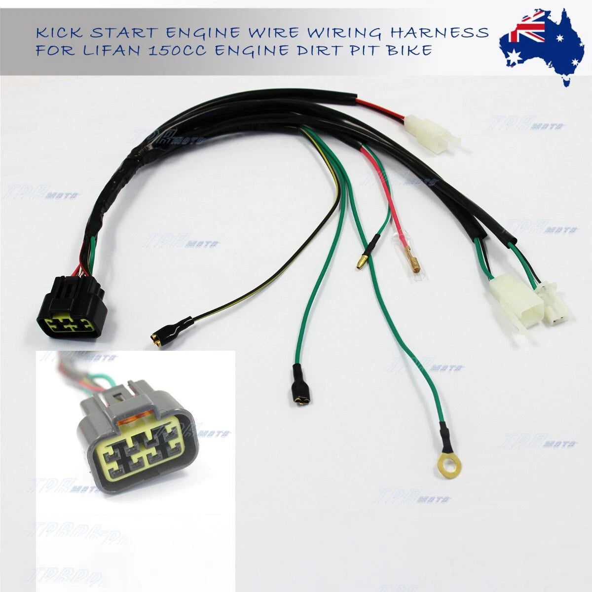 Wire Harness Connector Assembly for LFw150cc ZS 155cc (2015–2023)