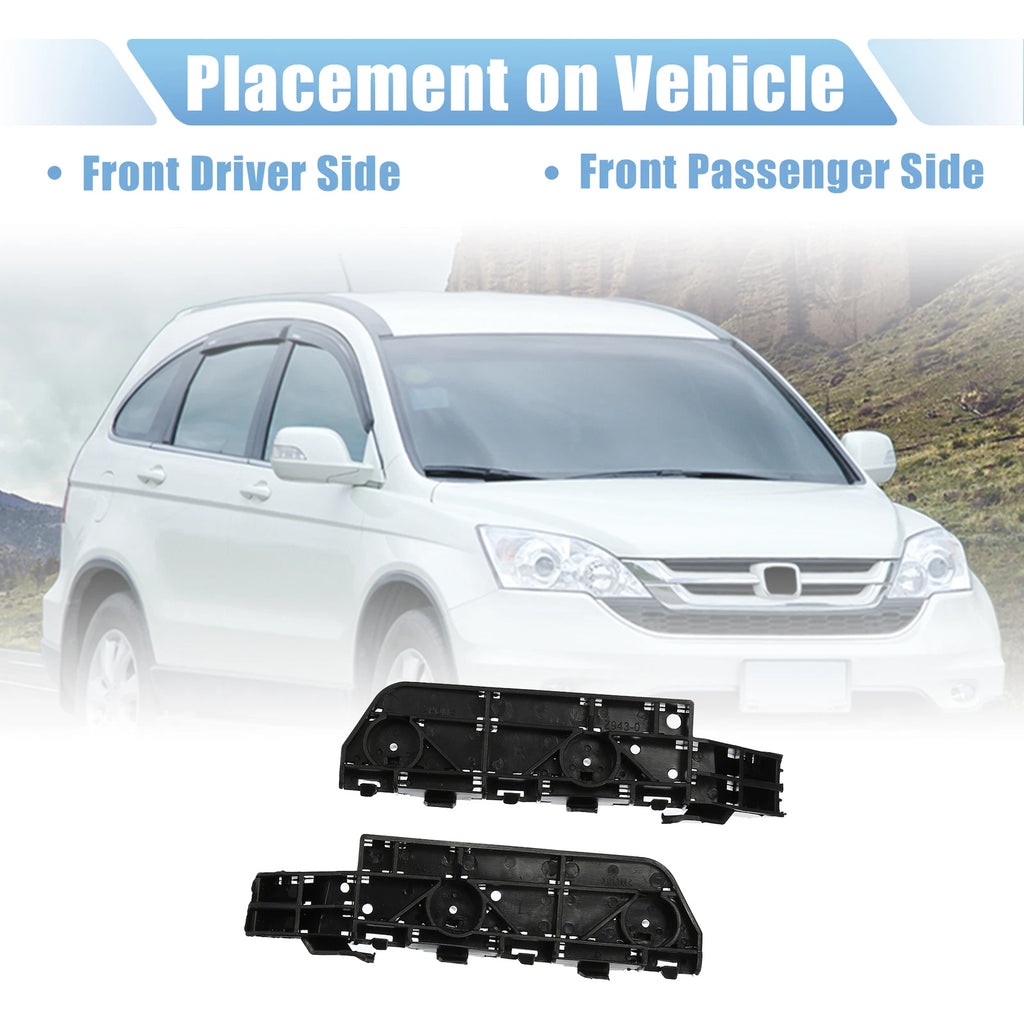 1 Pair Front Bumper Bracket 71193SWA003 for Honda CR-V (2007–2011)