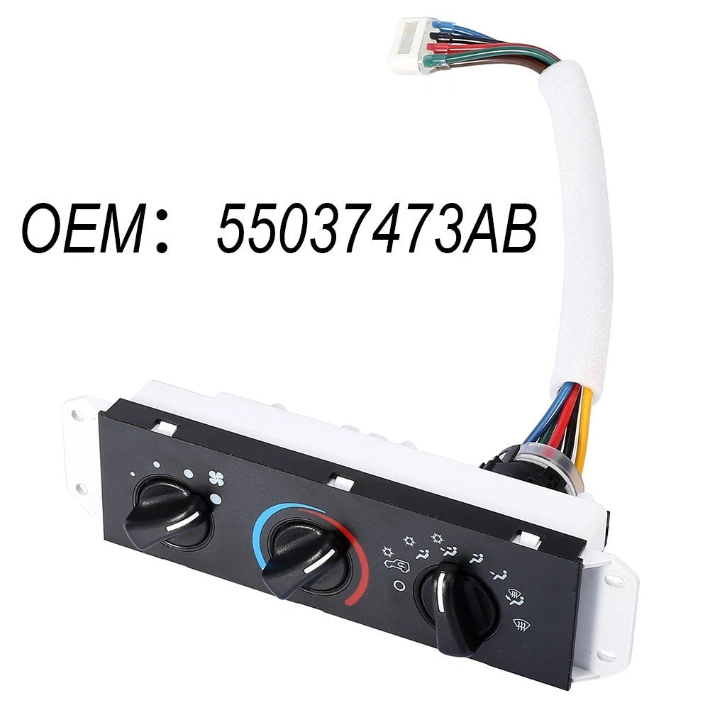 A/C Heater Control Panel Switch for Jeep Wrangler TJ (1997–2006)
