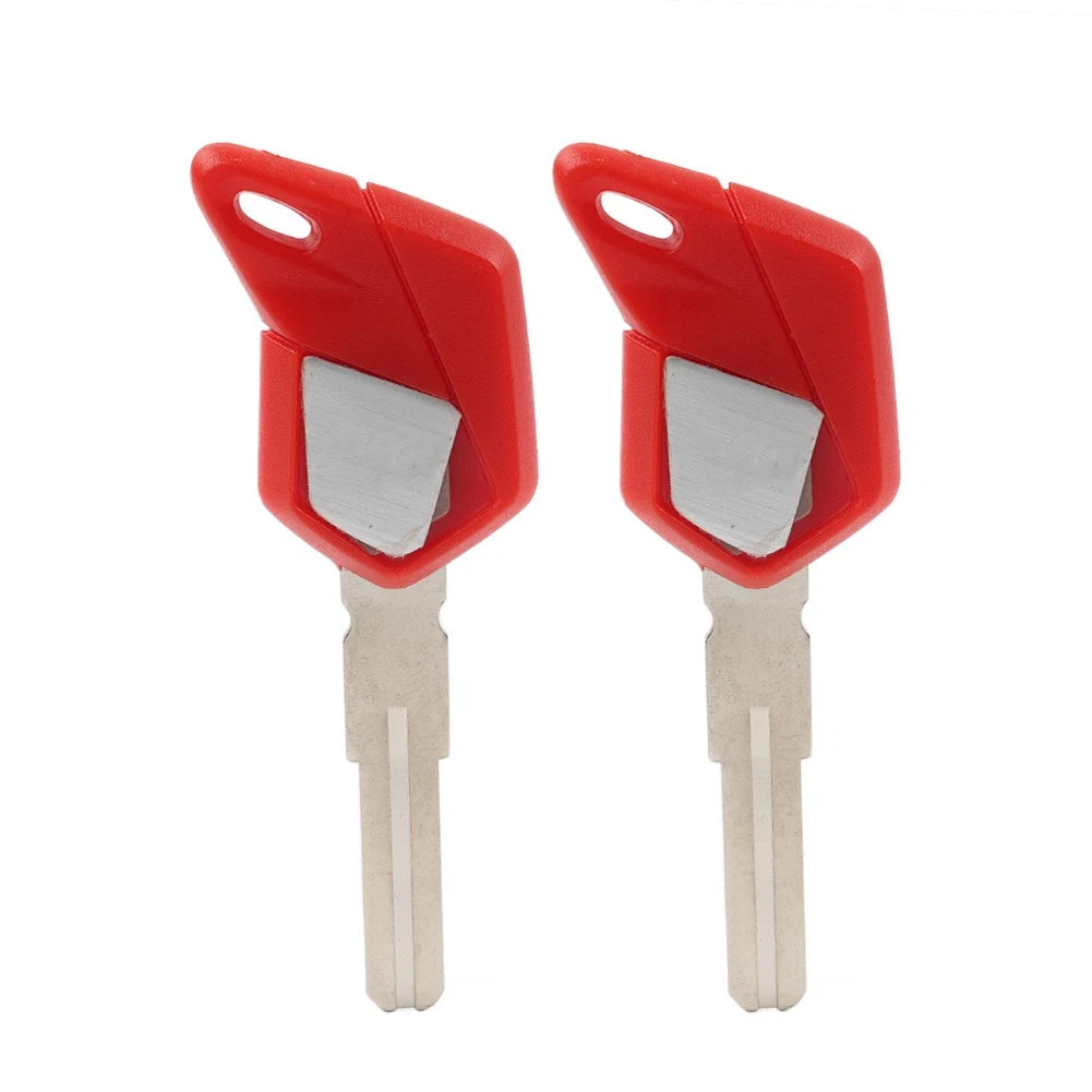 2X Uncut Blade Blank Key for MV Agusta F4 1000 Brutale (2004–2019)