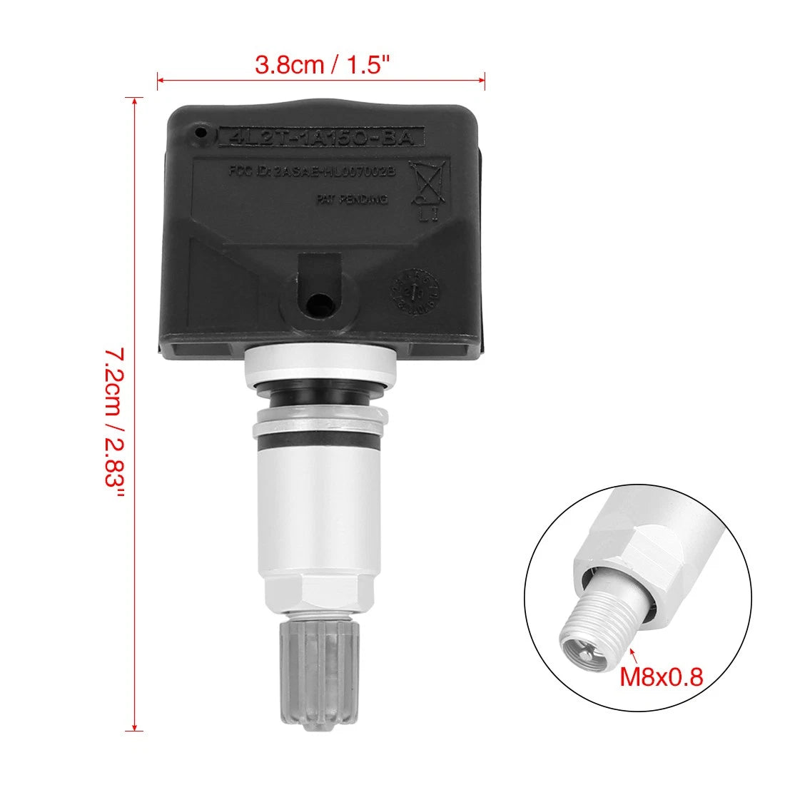 Tire Pressure Monitoring Sensor Replacement 433MHz for Ford Explorer (2011–2019)