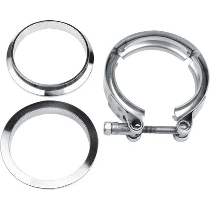 Exhaust Pipe Connector with V Flange Clamp for Cars 3.5in & 4in