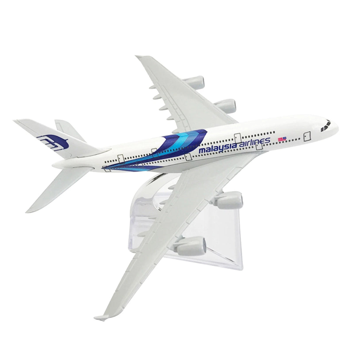 Diecast Model Plane for Malaysia Airlines A380 (1:400 Scale)