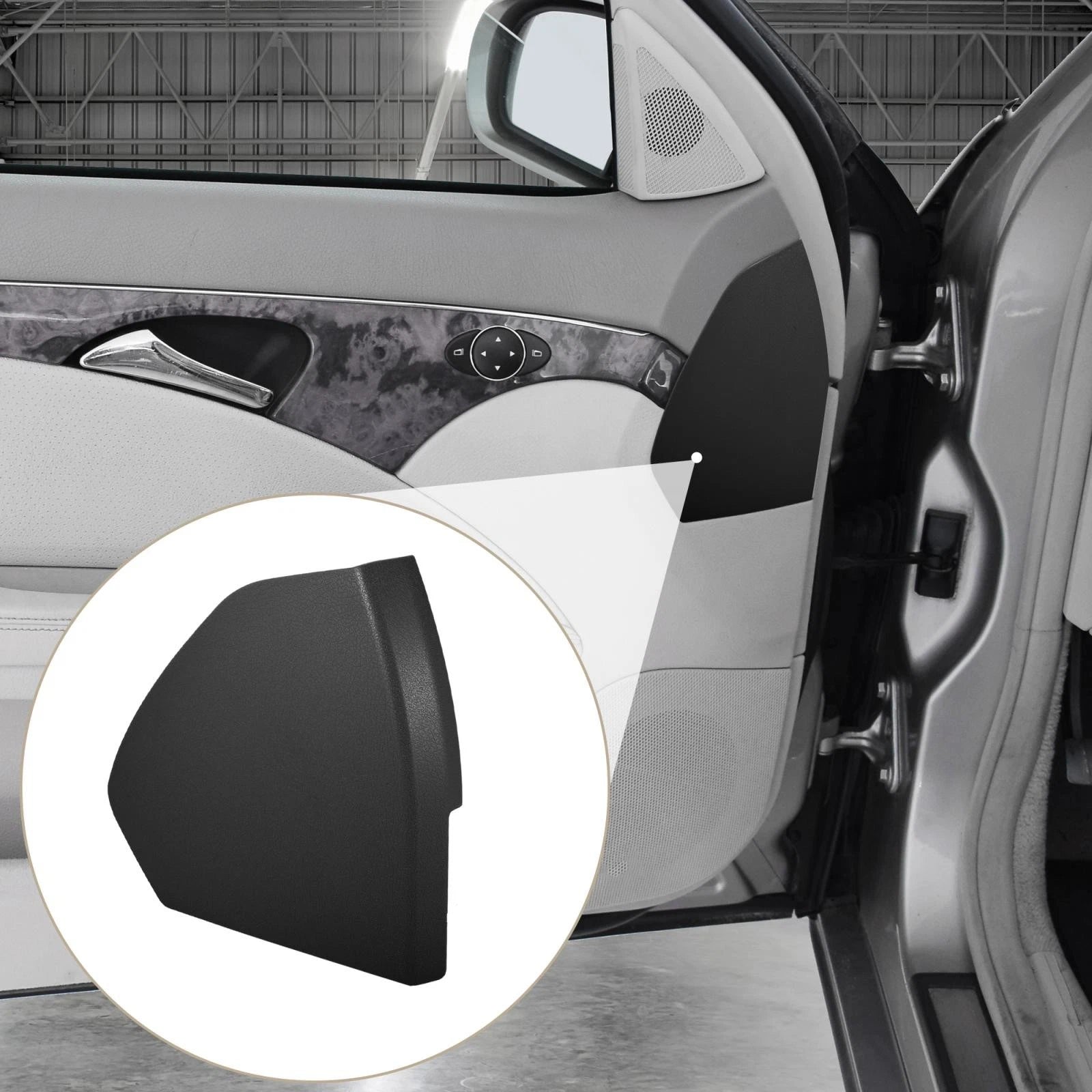 Front Left Door Cover Trim Panel Replacement for Mercedes Benz E-Class W211 (2003–2009)