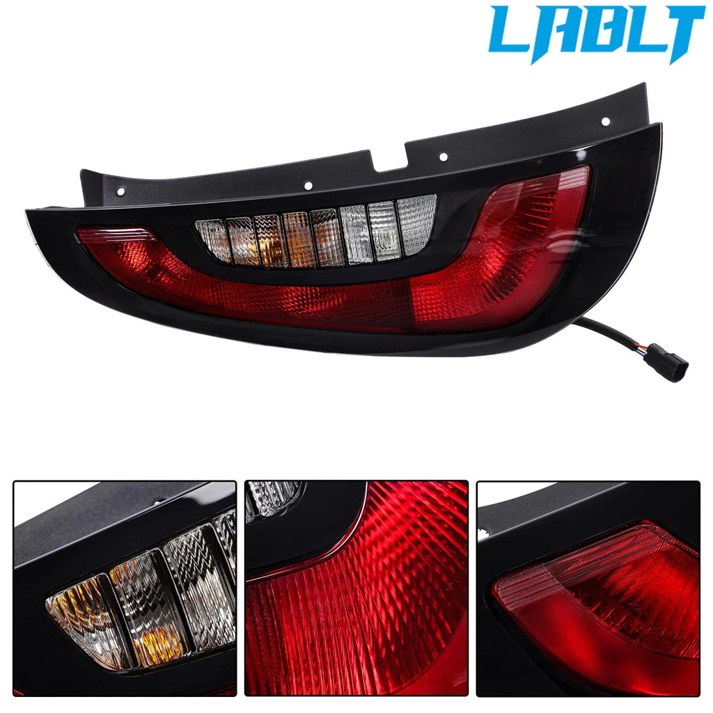 Left Side Tail Light Lamp Assembly Halogen Clear for Kia Soul (2014–2019)