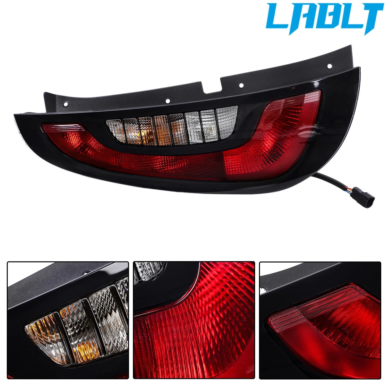 Left Side Tail Light Lamp Assembly Halogen Clear for Kia Soul (2014–2019)