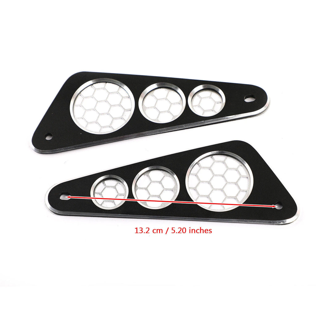 Rear Panel Guard Side Cover Plate Protector for Yamaha XSR155 (2019–2020) Black T9