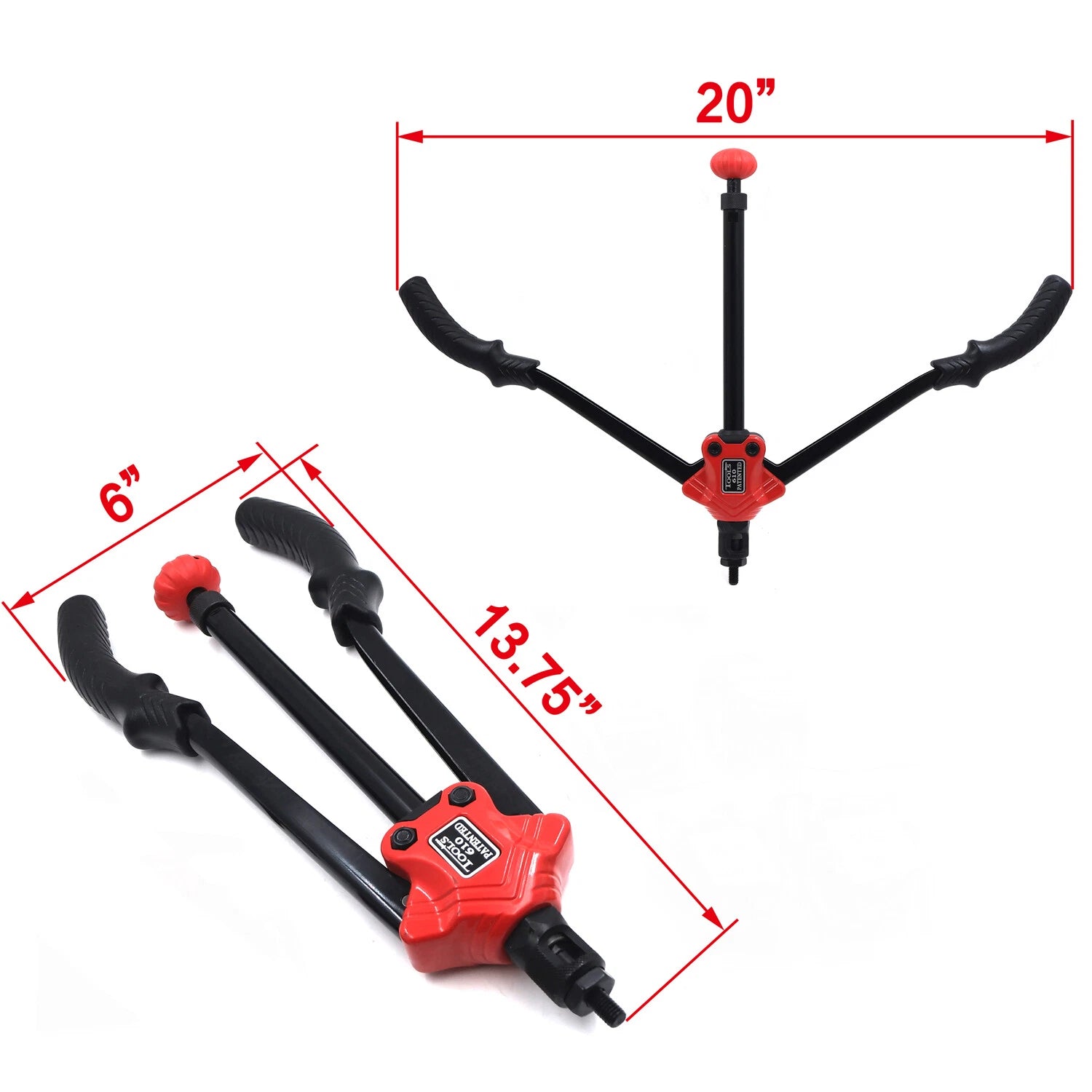 Rivet Nut Gun Kit for Hand Nut Riveter (360mm)