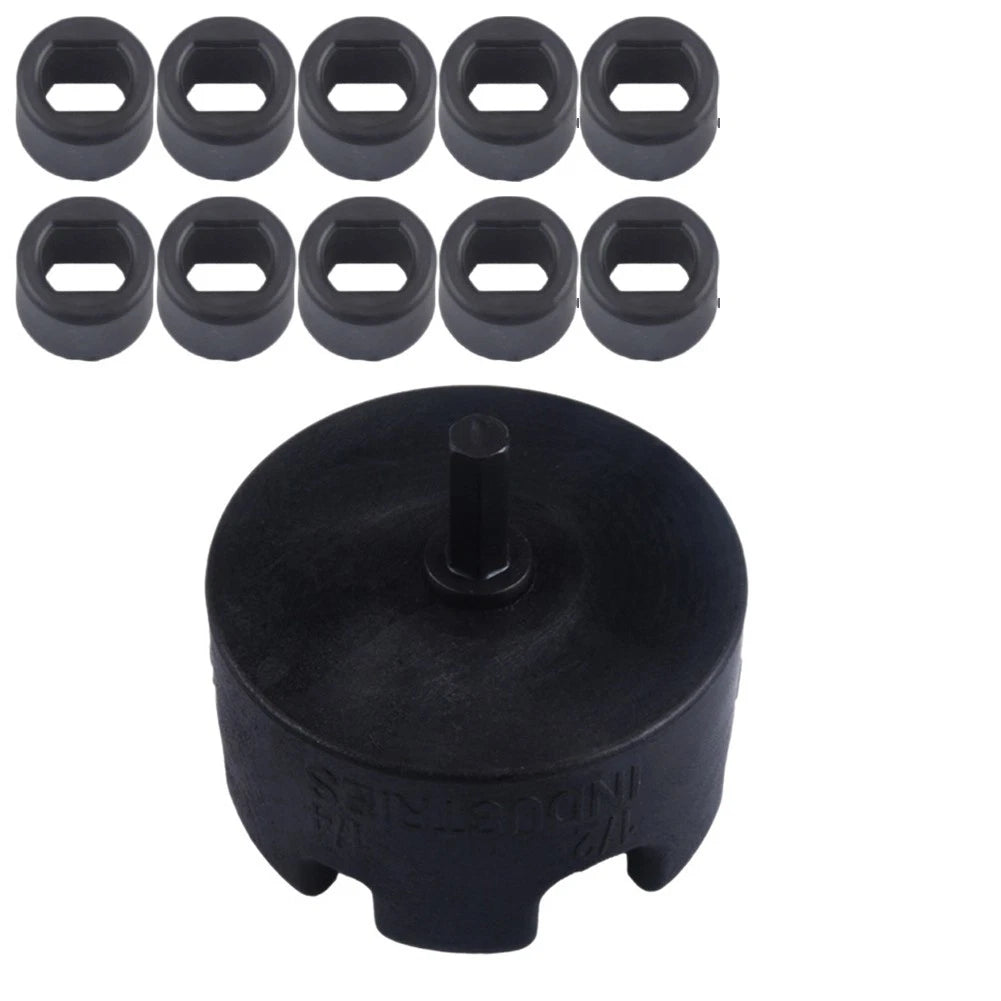 Nut Zipper Drill Attachment for Conduit Racks and Heavy Duty Fixtures