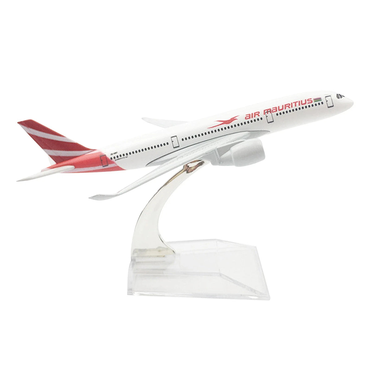 A350 Air Mauritius Model Airplane 1:400 Alloy Simulation Gift/Deco