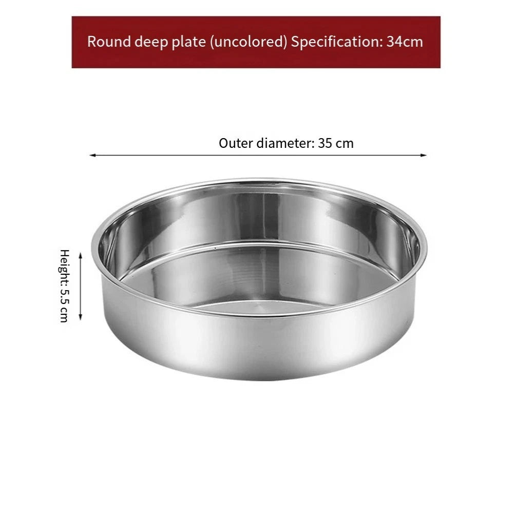 Round Cake Pan for Oven Baking (Various Sizes)
