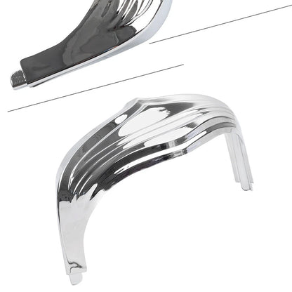 Chrome ABS Front Mudguard Tip Trim for Harley Softail Deluxe (2012–2015)