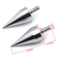2PC Chrome Spike Bolts for Universal Motorcycle Windscreen Fairings