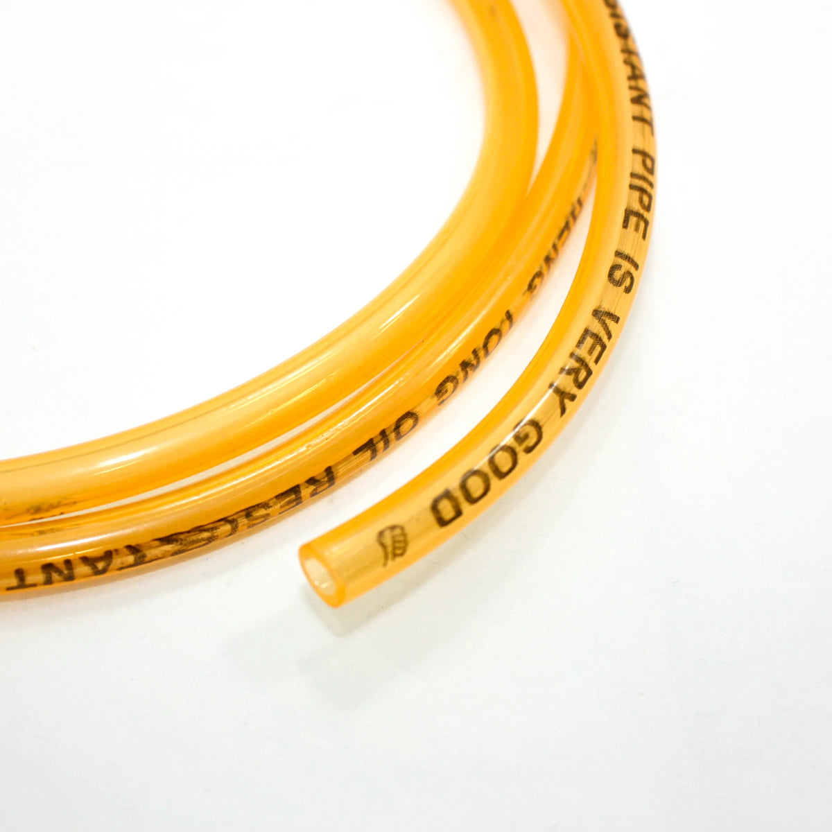 Clear Orange 5mm ID Fuel Line Hose for ATV Buggy (3 Meters)