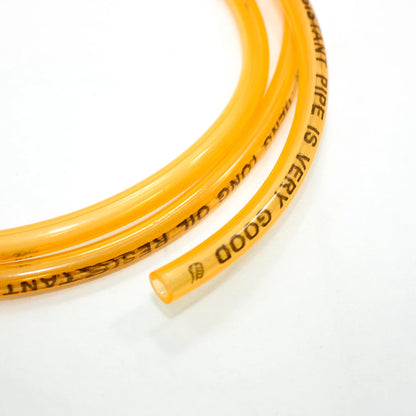 Clear Orange 5mm ID Fuel Line Hose for ATV Buggy (3 Meters)