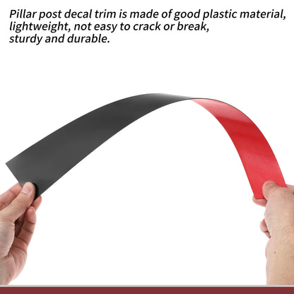 Door Pillar Window Trim for BMW 7-Series (2023) Black