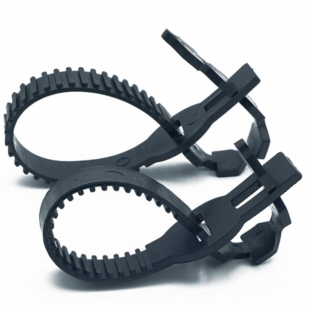 Set of 10 Adjustable Rubber Plant Ties for Garden Tree Support