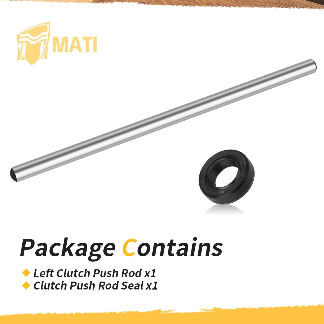 Left Clutch Push Rod & Seal for Suzuki GSX-R1000 GSX-R1000R (2017–2024)