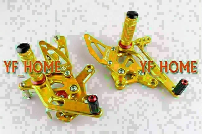 Footrest System Foot Pegs Pedals Set for Yamaha YZF R25 (2014–2017)