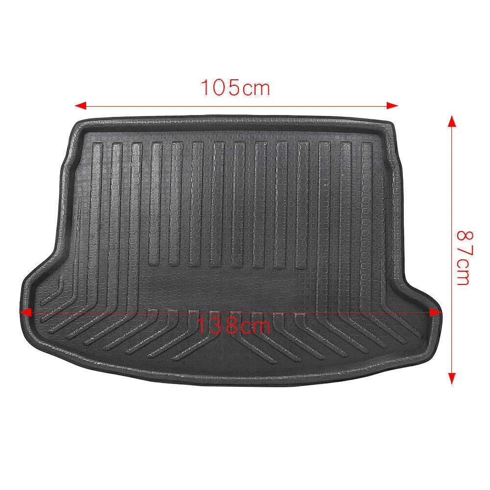 Rear Trunk Boot Mat Liner Cargo Floor Tray for Nissan Qashqai (2014–2018)