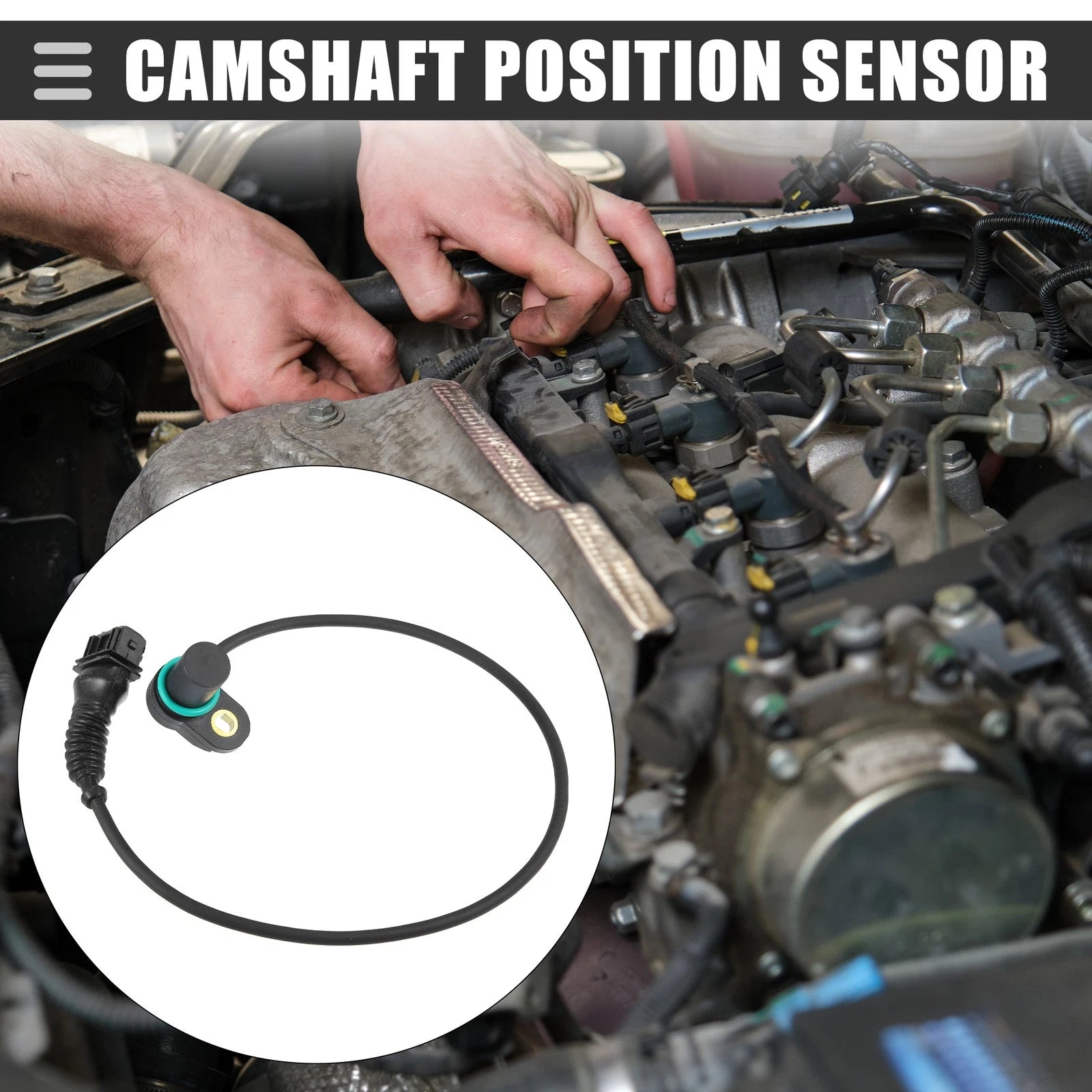Camshaft Position Sensor Replacement for BMW X3 X5 Z3 Z4 12141435350 (E36-E53)