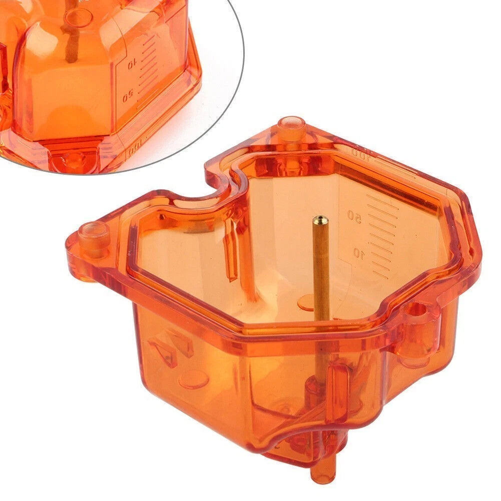 Plastic Clear Carburetor Float Bowl Chamber for PZ 26/27/30/32mm Carb (N/A)