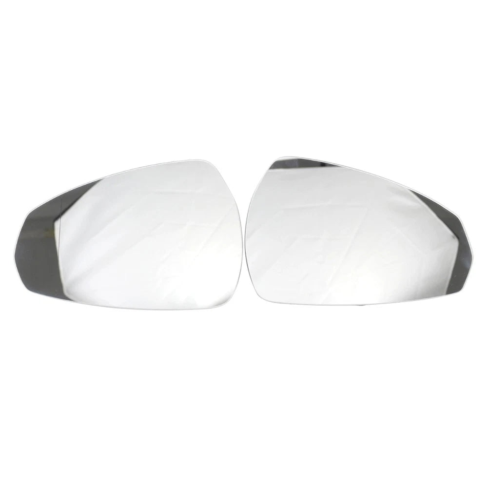 Pair Front Outside Mirror Glass for Audi A3 (2014–2020)